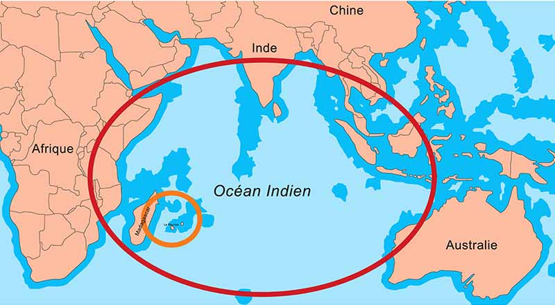 croisière océan indien - destinations