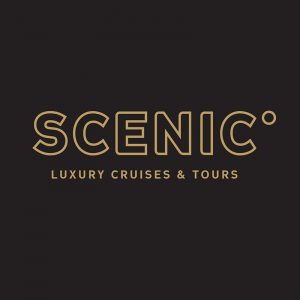Logo de Scenic compagnie de croisière de luxe