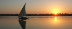 Levé de soleil sur le Nil